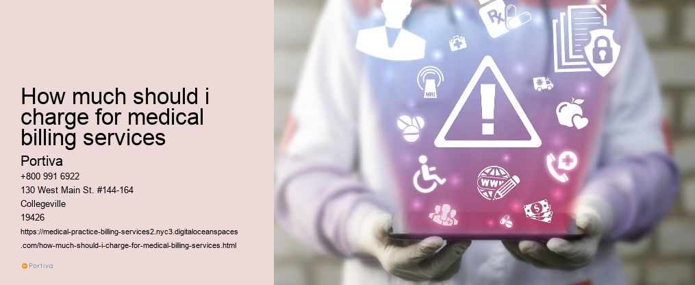 how much should i charge for medical billing services