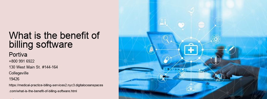 What is the benefit of billing software