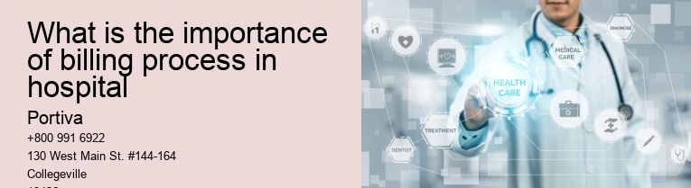 What is the importance of billing process in hospital