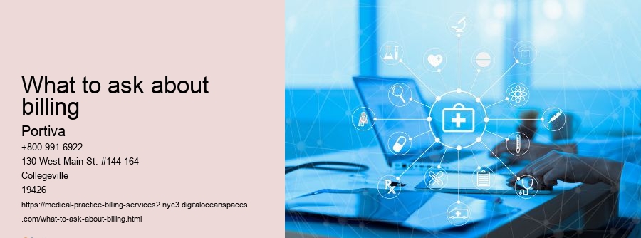 What to ask about billing